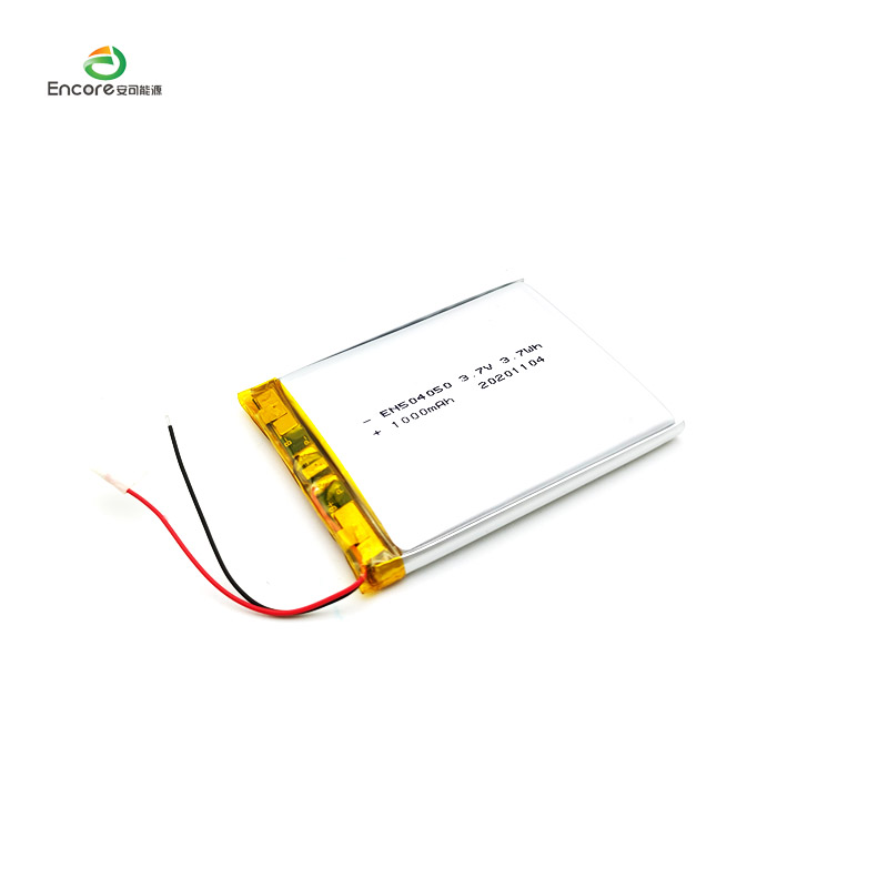 แบตเตอรี่ลิเธียมโพลิเมอร์ 3.7v 1000mah