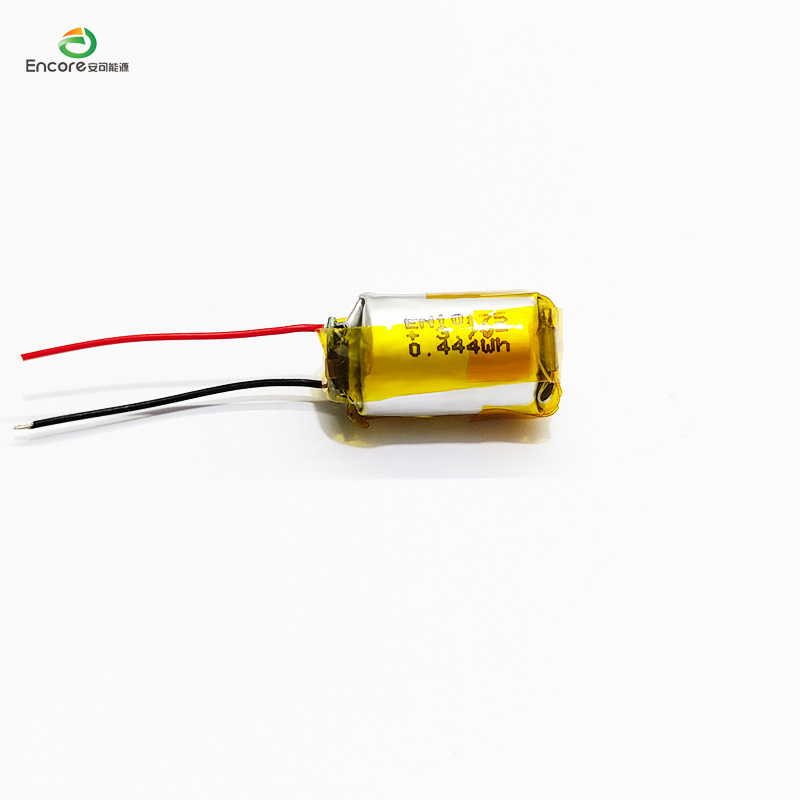 แบตเตอรี่ลิเธียมโพลิเมอร์ 3.7v 120mah