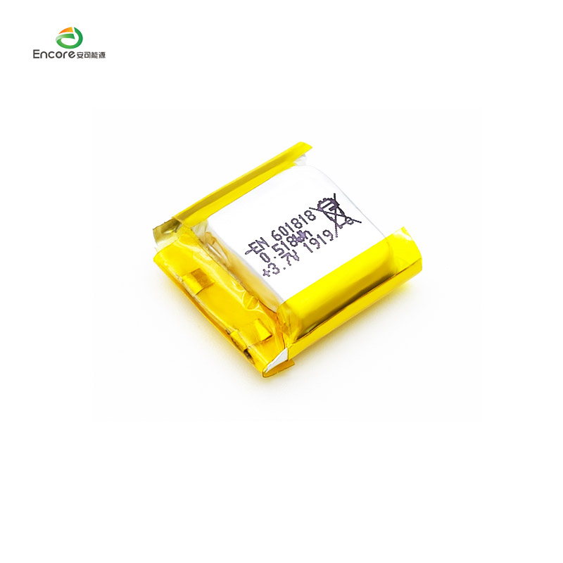 3.7v 140mah แบตเตอรี่ลิเธียมโพลิเมอร์แบบชาร์จไฟได้ Lipo