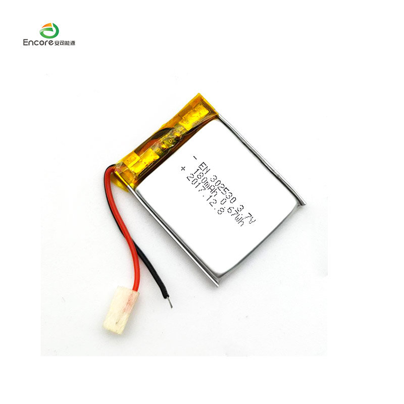 3.7v 180mah LiPo แบตเตอรี่เพื่อความงาม