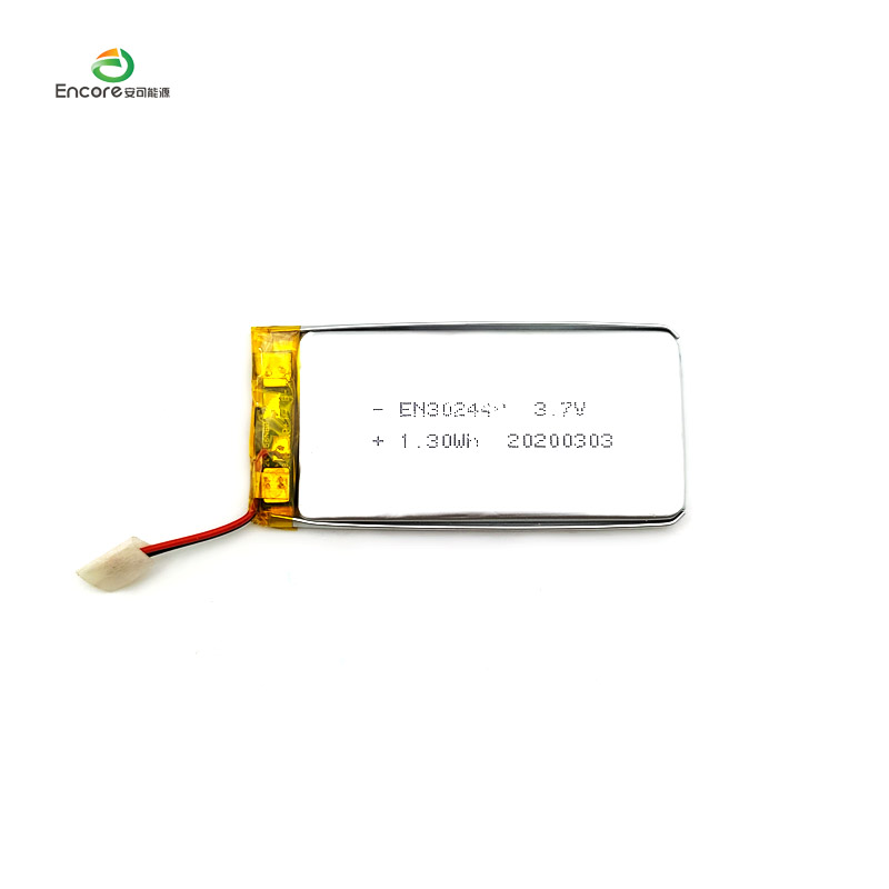 แบตเตอรี่ลิเธียมไอออนโพลีเมอร์ 3.7v 350mah