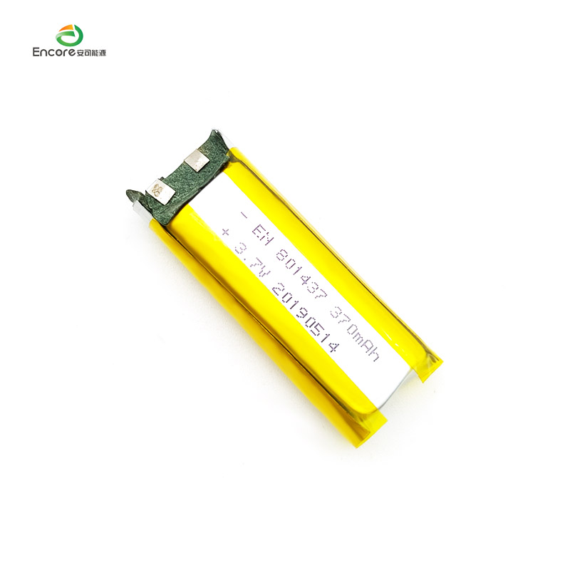 แบตเตอรี่ลิเธียมโพลิเมอร์ 3.7v 370mah