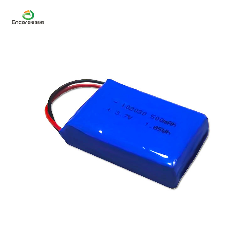 3.7v 500mah 1.85wh แบตเตอรี่ลิโพ