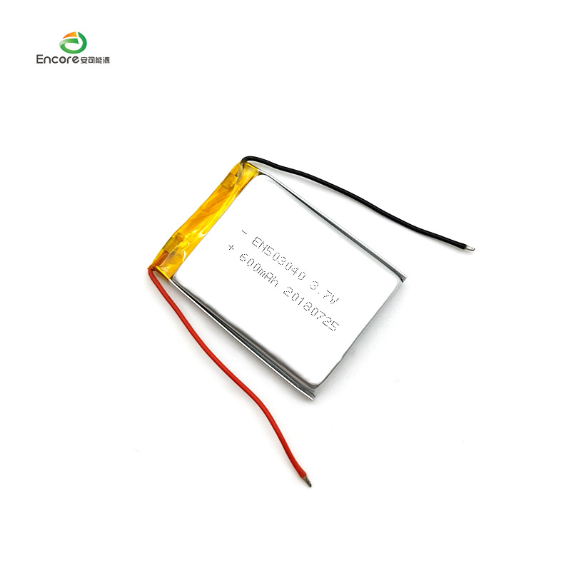 3.7V 600mah Lipo Battery