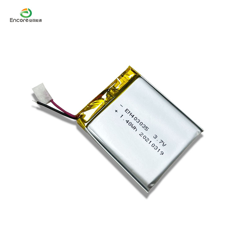 แบตเตอรี่ lipo 400mAh
