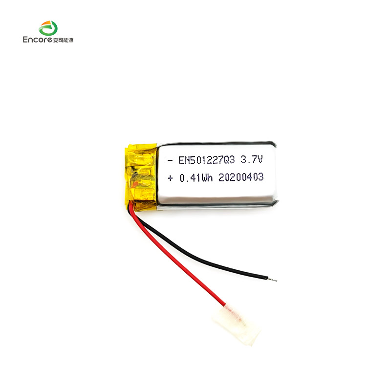 501227 3.7v 110mah แบตเตอรี่ลิเธียมโพลิเมอร์