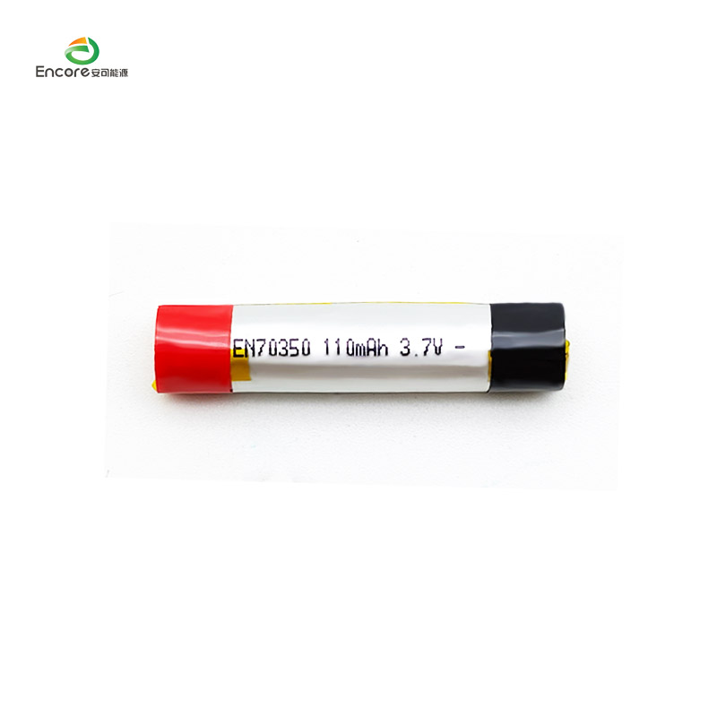 แบตเตอรี่ lipo แบบกลม 70350 120mah 3.7v
